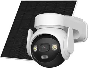 5MP Solar Powered 4G LTE WiFi PTZ Outdoor Security Camera, 360° View 10000mAh Battery AI Auto Tracking Surveillance Cam(EU Version AOV) 5MP Solar Powered 4G LTE WiFi PTZ Outdoor Security Camera, 360° View 10000mAh Battery AI Auto Tracking Surveillance Cam(EU Version AOV)