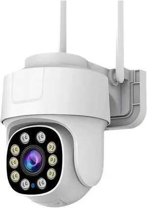 5MP Outdoor WiFi PTZ Security Camera, 10X Digital Zoom AI Human Auto Tracking Tuya Compatible Surveillance Cam(EU Plug) 5MP Outdoor WiFi PTZ Security Camera, 10X Digital Zoom AI Human Auto Tracking Tuya Compatible Surveillance Cam(EU Plug)