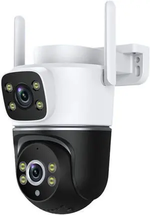 4G Security Camera Dual Lens Outdoor Cameras for Home Security with Pan Tilt HD Night Vision 2-Way Talk IP66 Water(US Plug,4MP 4G Add 128G SD) 4G Security Camera Dual Lens Outdoor Cameras for Home Security with Pan Tilt HD Night Vision 2-Way Talk IP66 Water(US Plug,4MP 4G Add 128G SD)