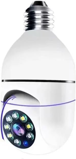 Bulb E27 Surveillance Camera Full Color Night Vision Automatic Human Tracking Zoom Indoor Security Monitor WiFi Miini IP Camera Bulb E27 Surveillance Camera Full Color Night Vision Automatic Human Tracking Zoom Indoor Security Monitor WiFi Miini IP Camera