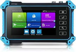 CCTV Tester, Rsrteng IPC-9800MOVTADHS Plus+ Full Features CCTV Camera Tester 7-inch IPS Touch Screen Monitor with HD-TVI HD-CVI AHD SDI IP Support OPM VFL TDR POE 4K H.265 CCTV Tester, Rsrteng IPC-9800MOVTADHS Plus+ Full Features CCTV Camera Tester 7-inch IPS Touch Screen Monitor with HD-TVI HD-CVI AHD SDI IP Support OPM VFL TDR POE 4K H.265