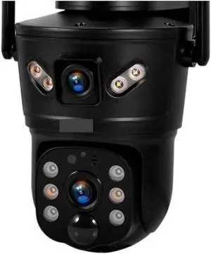 6MP WiFi 4G Solar Camera Dual Lens IP Camera Outdoor Waterproof Surveillance CCTV Video Home Security Solar Panel(WiFi Cam and 128GB) 6MP WiFi 4G Solar Camera Dual Lens IP Camera Outdoor Waterproof Surveillance CCTV Video Home Security Solar Panel(WiFi Cam and 128GB)