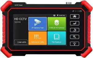 CCTV Tester, 4 Inch 8K IPC Tester Support 8MP AHD/CVI/TVI Analog Camera Monitor CCTV for IP(IPC-1900C) CCTV Tester, 4 Inch 8K IPC Tester Support 8MP AHD/CVI/TVI Analog Camera Monitor CCTV for IP(IPC-1900C)