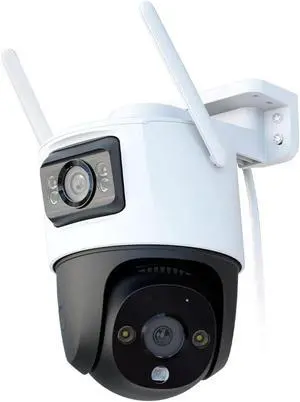 4K 8MP Dual Lens WiFi PTZ Outdoor Security Camera, IP66 Waterproof Vehicle Detection Home Surveillance IP Cam(US,Cruiser Dual 10MP) 4K 8MP Dual Lens WiFi PTZ Outdoor Security Camera, IP66 Waterproof Vehicle Detection Home Surveillance IP Cam(US,Cruiser Dual 10MP)