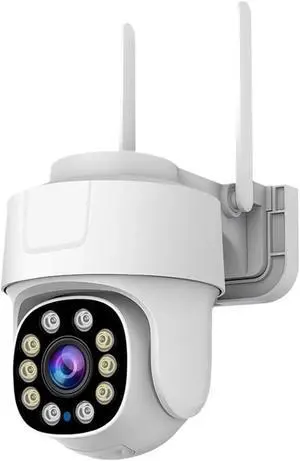 Tuya Smart WiFi PTZ Camera Outdoor Waterproof Security Camera Full Color Night Vision Audio Surveillance Human Motion Detection(US Plug,6MP NO SD Card) Tuya Smart WiFi PTZ Camera Outdoor Waterproof Security Camera Full Color Night Vision Audio Surveillance Human Motion Detection(US Plug,6MP NO SD Card)