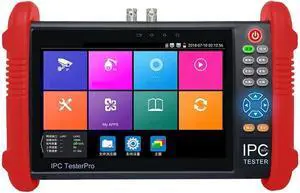 CCTV Tester, 7 Inch CCTV Tester,4K Video Surveillance,Security Monitor with Touch Screen, POE Out, Test CCTV Tester, 7 Inch CCTV Tester,4K Video Surveillance,Security Monitor with Touch Screen, POE Out, Test