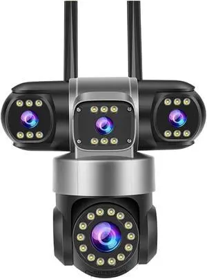 20MP 4-Lens PTZ Camera - 16X Zoom WiFi 20MP 4-Lens PTZ Camera - 16X Zoom WiFi