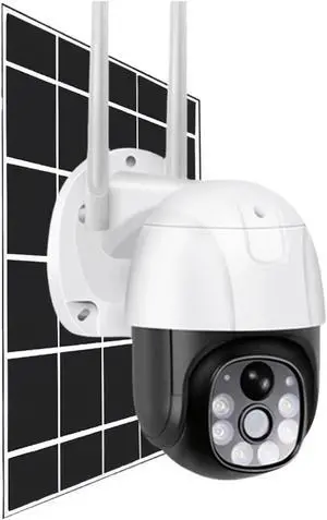 Outdoor Solar Camera 4G SIM Card HD 5MP Monitor PTZ Battery IP Camera Color Night Vision PIR Detection Security CCTV(4G Cam No Card) Outdoor Solar Camera 4G SIM Card HD 5MP Monitor PTZ Battery IP Camera Color Night Vision PIR Detection Security CCTV(4G Cam No Card)