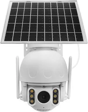 P2P Human Tracking Blacklight Full Color 1080P HD Solar Power 4G IP PTZ Camera 14400mAh Battery Camera P2P Human Tracking Blacklight Full Color 1080P HD Solar Power 4G IP PTZ Camera 14400mAh Battery Camera