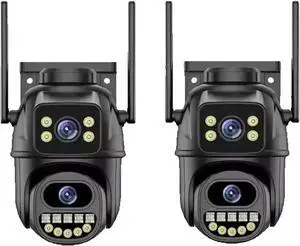 4K 8MP WiFi Surveillance Camera,AI Human Detect, Dual Lens, 4X Digital Zoom, Outdoor Security PTZ IP Cameras(UK Plug,8MP NO SD Card) 4K 8MP WiFi Surveillance Camera,AI Human Detect, Dual Lens, 4X Digital Zoom, Outdoor Security PTZ IP Cameras(UK Plug,8MP NO SD Card)