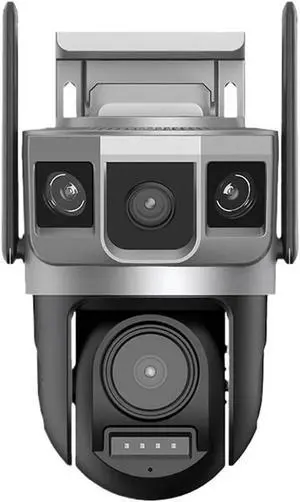 12MP 4G SIM Card Camera Outdoor 2 Lens 3 Frame PTZ CCTV Auto Tracking 6K HD Night Vision Security PIR Human Detection IP Camera(EU Plug_4G CCTV 32 Card) 12MP 4G SIM Card Camera Outdoor 2 Lens 3 Frame PTZ CCTV Auto Tracking 6K HD Night Vision Security PIR Human Detection IP Camera(EU Plug_4G CCTV 32 Card)