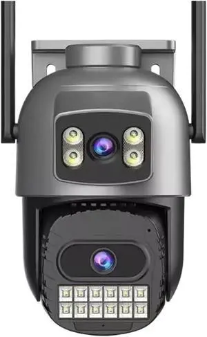 15MP WiFi Outdoor Camera Auto Tracking Multi Screens 5X Digital Zoom PTZ Security CCTV Surveillance(UK Plug,15MP with 32G Card) 15MP WiFi Outdoor Camera Auto Tracking Multi Screens 5X Digital Zoom PTZ Security CCTV Surveillance(UK Plug,15MP with 32G Card)