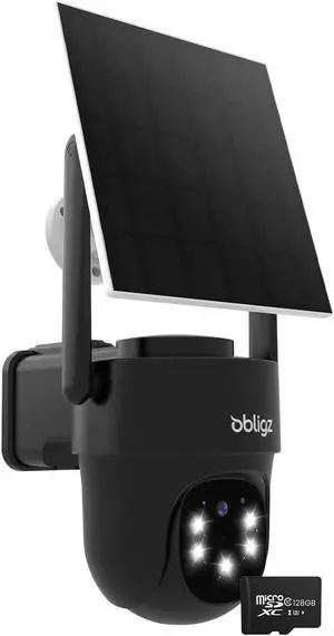 Solar Camera Security Outdoor - AOV 24/7 Recording Security Cameras Wireless Outdoor with 360° View, Human Auto Tracking (128G SD Card Included) Solar Camera Security Outdoor - AOV 24/7 Recording Security Cameras Wireless Outdoor with 360° View, Human Auto Tracking (128G SD Card Included)
