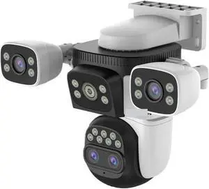 20MP 10X Zoom Three Screens WiFi IP Camera Outdoor 10K Four Lens PTZ Human Auto Tracking Surveillance Cameras(EU Plug,10K 10xZoom Add 256G) 20MP 10X Zoom Three Screens WiFi IP Camera Outdoor 10K Four Lens PTZ Human Auto Tracking Surveillance Cameras(EU Plug,10K 10xZoom Add 256G)