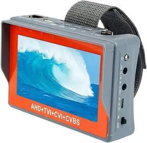 CCTV Tester 5 Inch 8MP CCTV Camera Tester Wrist Strap Portable AHD TVI CVI CCTV Analog Video Monitor Support PTZ for Cftv Support IP Camera(IV5) CCTV Tester 5 Inch 8MP CCTV Camera Tester Wrist Strap Portable AHD TVI CVI CCTV Analog Video Monitor Support PTZ for Cftv Support IP Camera(IV5)