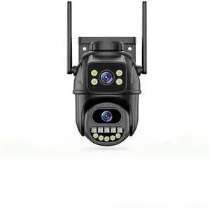 6K 12MP ICSEE WiFi Security Camera 3 Lens Dual Screen 8X Zoom Outdoor Waterproof Color Night Vision IP66 Surveillance Camera(UK Plug,3LENS 12MP NO Card) 6K 12MP ICSEE WiFi Security Camera 3 Lens Dual Screen 8X Zoom Outdoor Waterproof Color Night Vision IP66 Surveillance Camera(UK Plug,3LENS 12MP NO Card)