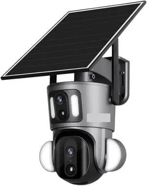 4K 20X Optical Zoom Dual Screen Solar Camera Outdoor 8MP 4G/WiFi PTZ Dual PIR Detection Auto Tracking Security Cameras(4K 4G No Zoom) 4K 20X Optical Zoom Dual Screen Solar Camera Outdoor 8MP 4G/WiFi PTZ Dual PIR Detection Auto Tracking Security Cameras(4K 4G No Zoom)