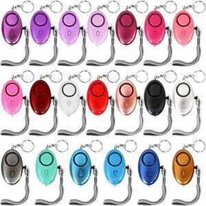 20 Pack Personal Alarms for Women, Keychain Sound Safety Alarm, Portable Personal Alarms Bulk for Travel & Home 20 Pack Personal Alarms for Women, Keychain Sound Safety Alarm, Portable Personal Alarms Bulk for Travel & Home