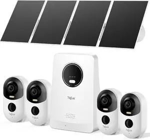 2K Solar Security Cameras Wireless Outdoor System, No Subscription 2K Solar Security Cameras Wireless Outdoor System, No Subscription