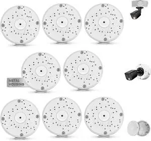 Universal Security Camera Junction Box, Metal Hide Cable Junction Box Universal Security Camera Junction Box, Metal Hide Cable Junction Box