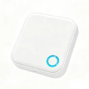 AceFox G5 Gateway for TTLock Smart Door Locks, Dual Band 2.4GHz and 5GHz WiFi, Remote Access Control, Real-Time Monitoring, White, 3x3x1 Inch AceFox G5 Gateway for TTLock Smart Door Locks, Dual Band 2.4GHz and 5GHz WiFi, Remote Access Control, Real-Time Monitoring, White, 3x3x1 Inch