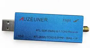 RTL-SDR Blog RTL2832U R820T 1PPM TCXO HF BiasT SMA Software Defined Radio 25MHZ TO1760MHZ Dongle (Blue) RTL-SDR Blog RTL2832U R820T 1PPM TCXO HF BiasT SMA Software Defined Radio 25MHZ TO1760MHZ Dongle (Blue)