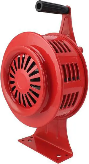 EBTOOLS Hand Crank Siren 125dB Loud Adjustable Volume for Emergency, Aluminum Alloy Manual Operated Sound Alarm for Factories, Homes, Schools, Flood Control (Red) EBTOOLS Hand Crank Siren 125dB Loud Adjustable Volume for Emergency, Aluminum Alloy Manual Operated Sound Alarm for Factories, Homes, Schools, Flood Control (Red)
