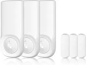 Kangaroo Motion + Door & Window Detector,Dual Detection Security Sensor,Base on Wi-Fi,No Hub Required,Sends Alerts to Phone,Battery Power,Easy Installation. (3 Pack) Kangaroo Motion + Door & Window Detector,Dual Detection Security Sensor,Base on Wi-Fi,No Hub Required,Sends Alerts to Phone,Battery Power,Easy Installation. (3 Pack)