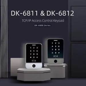 APO DK-6812 TCP/IP Access Control Keypad with Mifare Card & Fingerprint Reader, with Access Record, Alarm Report, 1000 Users, Data Saved Inside the keypad APO DK-6812 TCP/IP Access Control Keypad with Mifare Card & Fingerprint Reader, with Access Record, Alarm Report, 1000 Users, Data Saved Inside the keypad