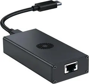 USB C to 10Gbps Ethernet Adapter, Thunderbolt 3/4 Type-C to RJ45 10Gigabit Network Card with Intel JHL6340 & AQC107 Chip, Built-in Cooling Fan,for MacBook, Laptop, PS5, LAN Converter USB C to 10Gbps Ethernet Adapter, Thunderbolt 3/4 Type-C to RJ45 10Gigabit Network Card with Intel JHL6340 & AQC107 Chip, Built-in Cooling Fan,for MacBook, Laptop, PS5, LAN Converter