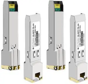 1000BASE-T SFP RJ45 Copper Transceiver Module Compatible with Juniper QFX-SFP-1GE-T SRX-SFP-1GE-T EX-SFP-1GE-T 100m Cat5e/6 4 Pack 1000BASE-T SFP RJ45 Copper Transceiver Module Compatible with Juniper QFX-SFP-1GE-T SRX-SFP-1GE-T EX-SFP-1GE-T 100m Cat5e/6 4 Pack
