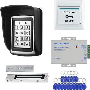 YiToo Outdoor Access Control Kit with Heavy-Duty 600lb Magnetic Lock YiToo Outdoor Access Control Kit with Heavy-Duty 600lb Magnetic Lock