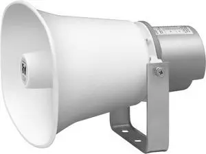 TOA Electronics SC-630TU Paging Horn Speaker, 30W Rated Input, Input Impedance Selector (25V and 70V) with Rotary Switch, Non-Flammable Transformer Case and Speaker Cable, Controlled Dispersion TOA Electronics SC-630TU Paging Horn Speaker, 30W Rated Input, Input Impedance Selector (25V and 70V) with Rotary Switch, Non-Flammable Transformer Case and Speaker Cable, Controlled Dispersion