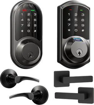 Veise VE07L-RZ06B Smart Front Door Lock Set Veise VE07L-RZ06B Smart Front Door Lock Set