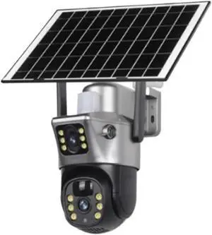 4G Solar Camera WiFi PTZ IP Camera 2-Lens 2-Screen Battery CCTV Motion Detection Human Auto Tracking Surveillance Cameras(WiFi Add 32GB Card) 4G Solar Camera WiFi PTZ IP Camera 2-Lens 2-Screen Battery CCTV Motion Detection Human Auto Tracking Surveillance Cameras(WiFi Add 32GB Card)