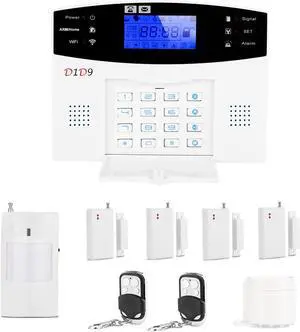 10pcs Wireless DIY Home Burglar Alarm System, 4G WiFi GSM, No Monthly Fee,Home Security with App Alert 10pcs Wireless DIY Home Burglar Alarm System, 4G WiFi GSM, No Monthly Fee,Home Security with App Alert