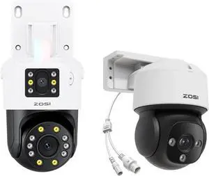 ZOSI C298 Pro 4K 8MP Dual-Lens(2x4MP) Add-on Security PoE IP Camera Outdoor, C290 4K Add-On IP Camera, 360 View PT Camera, Person/Vehicle Detect, Night Vision, Only Work PoE NVR ZOSI C298 Pro 4K 8MP Dual-Lens(2x4MP) Add-on Security PoE IP Camera Outdoor, C290 4K Add-On IP Camera, 360 View PT Camera, Person/Vehicle Detect, Night Vision, Only Work PoE NVR