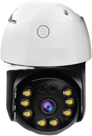 Outdoor Security Wireless 3MP IP Camera Smart Home Dome Waterproof Color Night Two Way AI Human Detection Camera(UK Plug) Outdoor Security Wireless 3MP IP Camera Smart Home Dome Waterproof Color Night Two Way AI Human Detection Camera(UK Plug)
