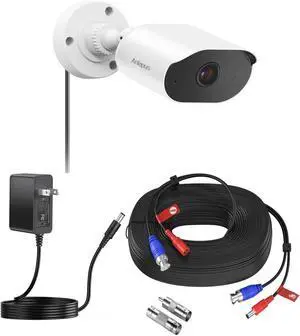 Anlapus 4K Add-On Camera Kit with 8MP Wired Security Camera (Audio, Night Vision, IP66) + 100ft BNC Video & Power Cable + DC 12V 2A Power Adapter Only Compatible with 4K DVR System. Anlapus 4K Add-On Camera Kit with 8MP Wired Security Camera (Audio, Night Vision, IP66) + 100ft BNC Video & Power Cable + DC 12V 2A Power Adapter Only Compatible with 4K DVR System.