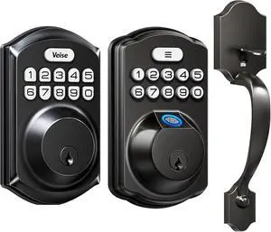 Veise Fingerprint Door Lock Set + Veise Keyless Entry Door Lock with Keypad Veise Fingerprint Door Lock Set + Veise Keyless Entry Door Lock with Keypad