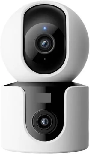 Smart Camera Dual Lens PTZ 360° AI Detection 3 Million Pixels Full Color Night Vision WiFi 6 Home Security(EU Plug,Add 128G TF Card) Smart Camera Dual Lens PTZ 360° AI Detection 3 Million Pixels Full Color Night Vision WiFi 6 Home Security(EU Plug,Add 128G TF Card)