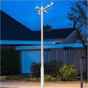 Sections Security Camera Pole Outdoor, All-Weather Surveillance Security Camera Pole with 4 Brackets, Outdoor-Rated Pole Bracket for Security Camera 5m/16.4ft Sections Security Camera Pole Outdoor, All-Weather Surveillance Security Camera Pole with 4 Brackets, Outdoor-Rated Pole Bracket for Security Camera 5m/16.4ft