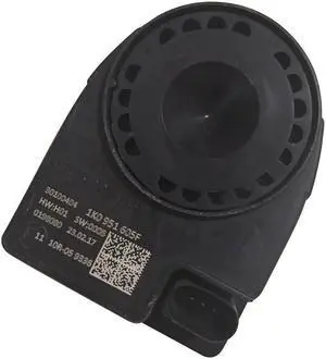 Security Alarm Siren Speaker Compatible with MK5 MK6, OEM 1K0951605C 1K0951605F, ABS Car Trumpet Replacement Part, Black Security Alarm Siren Speaker Compatible with MK5 MK6, OEM 1K0951605C 1K0951605F, ABS Car Trumpet Replacement Part, Black