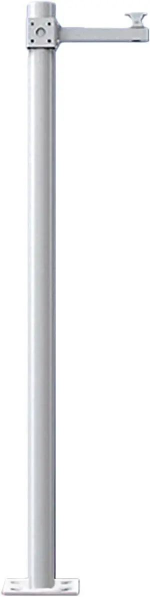 Outdoor Security Camera Pole - 2M Free Standing Ground Mount for Dome & Cameras, Perfect for Parking Lots, Driveways, & Garden Surveillance-Single -2 Meters Outdoor Security Camera Pole - 2M Free Standing Ground Mount for Dome & Cameras, Perfect for Parking Lots, Driveways, & Garden Surveillance-Single -2 Meters