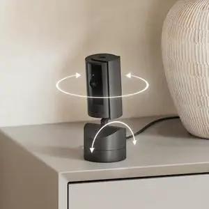 B0CG2WNRHF Pan-Tilt Indoor Security Camera, HD Video, Color Night Vision, Two-Way Audio, 360° Coverage, Motion Alerts, Manual Privacy Cover, Black B0CG2WNRHF Pan-Tilt Indoor Security Camera, HD Video, Color Night Vision, Two-Way Audio, 360° Coverage, Motion Alerts, Manual Privacy Cover, Black