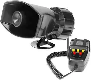 12V 60W Car Horn Tone Sound Siren Microphone PA Speaker Amplifier System 12V 60W Car Horn Tone Sound Siren Microphone PA Speaker Amplifier System