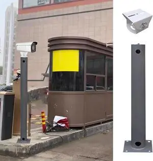 Security Camera Pole Freestanding Security Camera Pole Outdoor, Ground Mount CCTV Monitor Rod for Gun Cameras, Parking Lot/Driveway/Garden Surveillance Column(Dark Grey,0.5m/1.6ft) Security Camera Pole Freestanding Security Camera Pole Outdoor, Ground Mount CCTV Monitor Rod for Gun Cameras, Parking Lot/Driveway/Garden Surveillance Column(Dark Grey,0.5m/1.6ft)