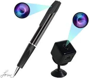Mini spy Camera Pen Hidden HD1080p 64GB Memory Micro Body Cameras Button camaras espias ocultas no WiFi Needed Tiny Hidden Cam Secret Camera with Video Recording Nanny for Home Security Mini spy Camera Pen Hidden HD1080p 64GB Memory Micro Body Cameras Button camaras espias ocultas no WiFi Needed Tiny Hidden Cam Secret Camera with Video Recording Nanny for Home Security