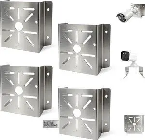 Universal Security Camera Corner Mount Bracket, Heavy Duty CCTV Wall Mount Universal Security Camera Corner Mount Bracket, Heavy Duty CCTV Wall Mount