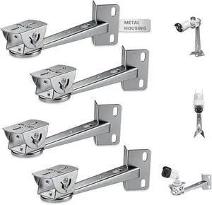 304 Stainless Steel Adjustable Security Camera Corner Mounting Bracket 304 Stainless Steel Adjustable Security Camera Corner Mounting Bracket